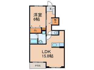 アベンシスパークＤの物件間取画像